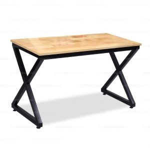 Bàn chữ X mặt gỗ cao su BCS-09