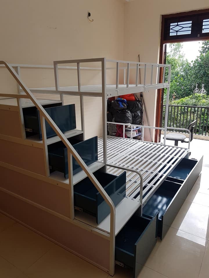 Giường tầng sắt homestay GTS 20