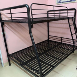 Giường tầng sắt lệch ống tròn rộng 1m2