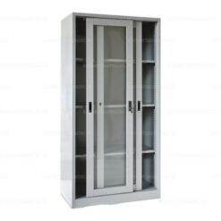 Tủ sắt văn phòng kính lùa suốt AS-14