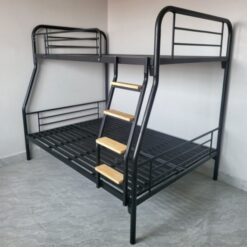 Giường sắt tầng 1m2 ống tròn lắp ghép GTS 44