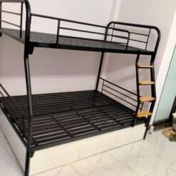 Giường sắt tầng 1m4 có hộc- GTS 55