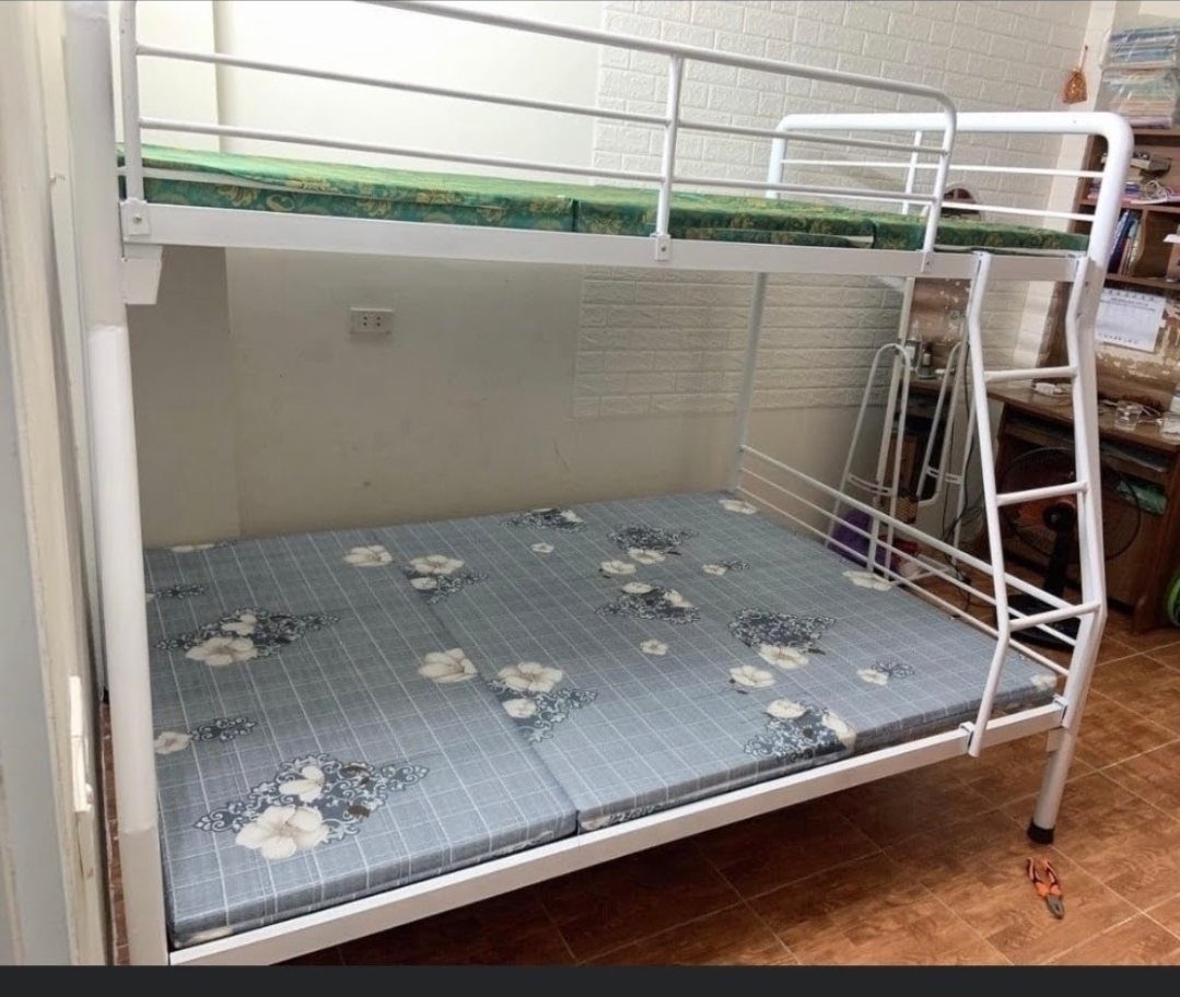 Giường sắt tầng 1m2 ống tròn GTS 43