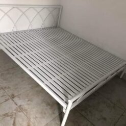 Giường sắt 1 tầng ống tròn 1m6 - GTS 54
