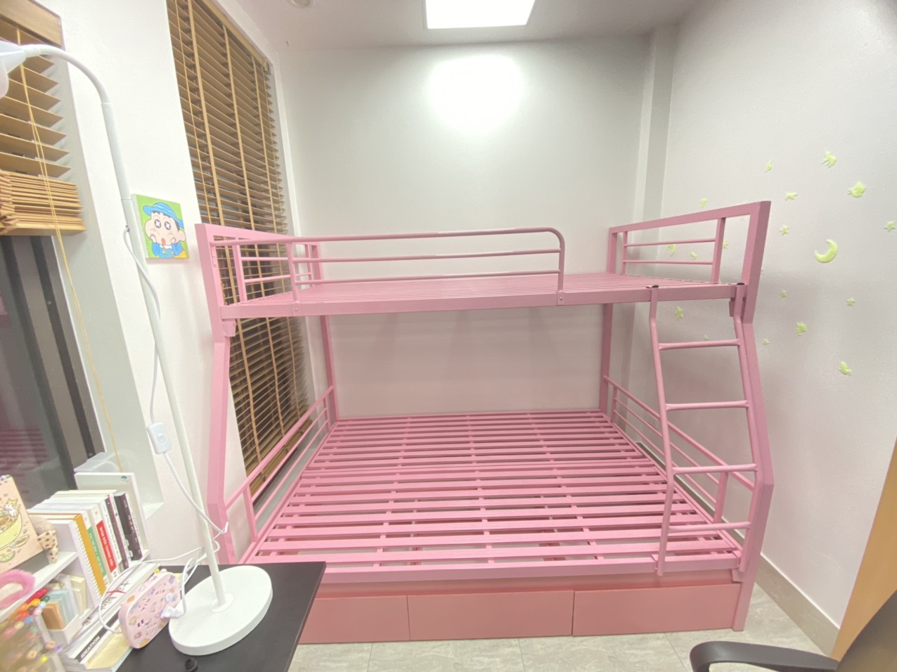 Giường sắt tầng 1m4 hộp 40x40 GTS 46