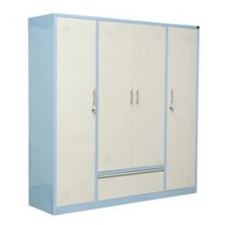 Tủ Sắt Đựng Quấn Áo 4 Buồng 1 Ngăn Kéo VN02